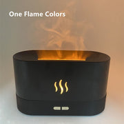 USB Essential Oil Diffuser With Flame Aroma Diffusers Ultrasonic Air Humidifier-Fragrance Sooth Sleep Atomize