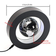 Magnetic Levitation Globe Lamp World Floating Decoration Ornaments Office H