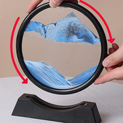 Moving Sand Art Picture Art Painting Deep Sea Sandscape Flowing Sand Frame -3D