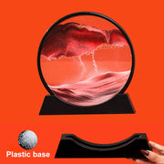 Moving Sand Art Picture Art Painting Deep Sea Sandscape Flowing Sand Frame -3D