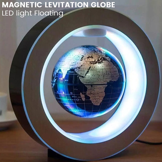 Magnetic Levitation Globe Lamp World Floating Decoration Ornaments Office H