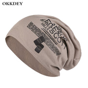 OKKDEY Hats for Women Skullcap Men Beanie Hat  Unisex Warm Ladies Autumn Winter Caps Outdoor Fashion Hip-hop Beanie Cap For Men