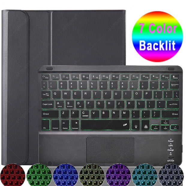 Magic TouchPad Keyboard for iPad 10.2 Keyboard Case for Apple iPad 9.7 2017 2018 Air 2 3 4 Pro 9.7 10.5 11 2018 2019 2020 8th