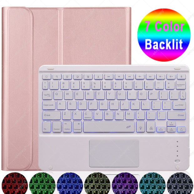 Magic TouchPad Keyboard for iPad 10.2 Keyboard Case for Apple iPad 9.7 2017 2018 Air 2 3 4 Pro 9.7 10.5 11 2018 2019 2020 8th